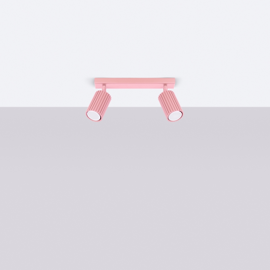 Brilagi - Bodové svítidlo CRESTO 2xGU10/10W/230V růžová