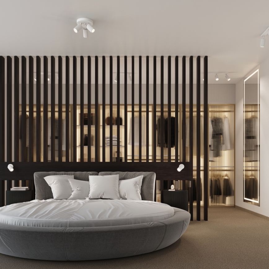 Brilagi - Bodové svítidlo CRESTO 3xGU10/10W/230V bílá