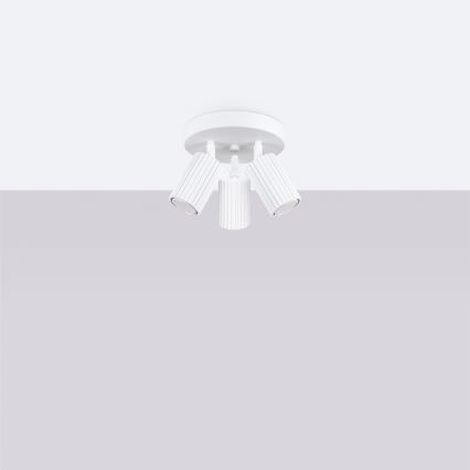 Brilagi - Bodové svítidlo CRESTO 3xGU10/10W/230V bílá