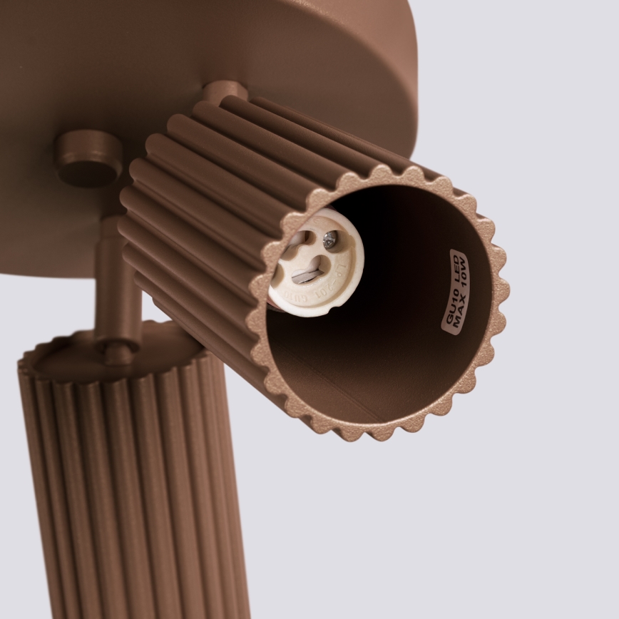 Brilagi - Bodové svítidlo CRESTO 3xGU10/10W/230V hnědá