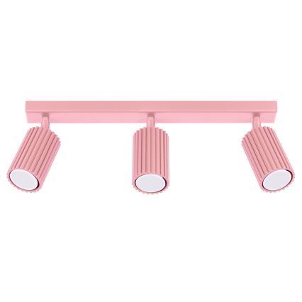 Brilagi - Bodové svítidlo CRESTO 3xGU10/10W/230V růžová