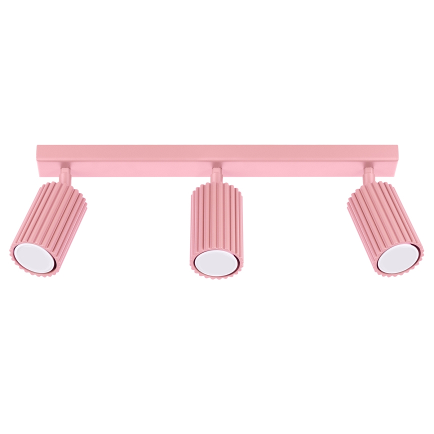 Brilagi - Bodové svítidlo CRESTO 3xGU10/10W/230V růžová