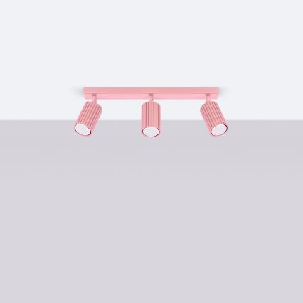 Brilagi - Bodové svítidlo CRESTO 3xGU10/10W/230V růžová