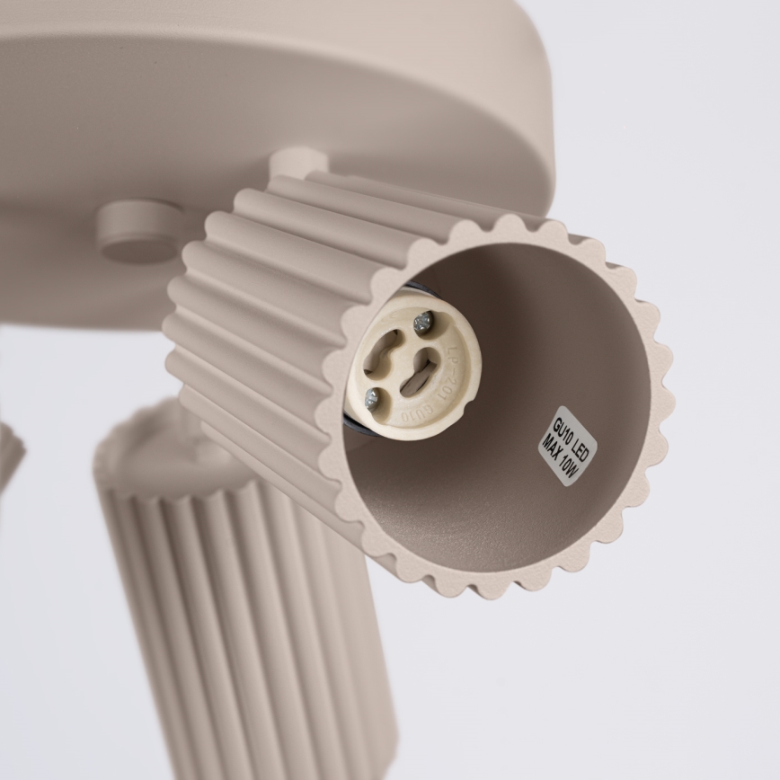 Brilagi - Bodové svítidlo CRESTO 3xGU10/10W/230V taupe