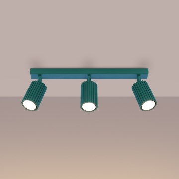 Brilagi - Bodové svítidlo CRESTO 3xGU10/10W/230V tyrkysová