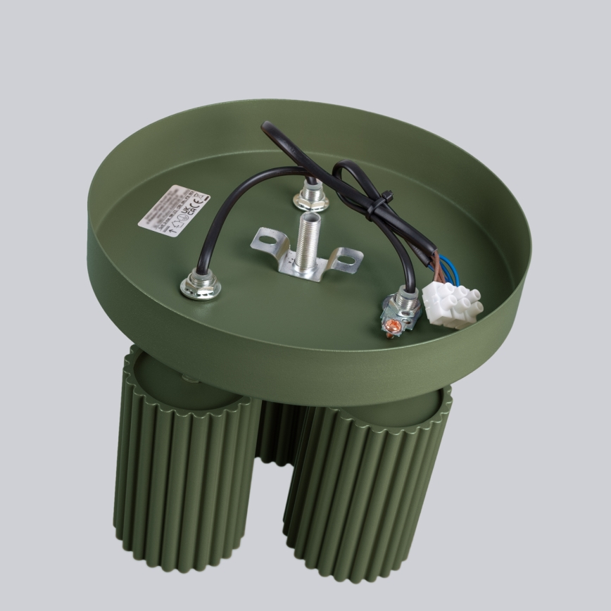 Brilagi - Bodové svítidlo CRESTO 3xGU10/10W/230V zelená