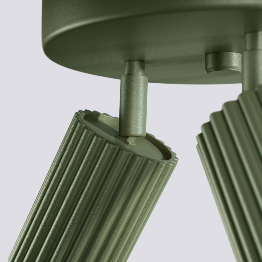 Brilagi - Bodové svítidlo CRESTO 3xGU10/10W/230V zelená