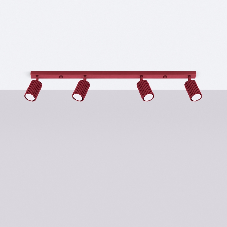 Brilagi - Bodové svítidlo CRESTO 4xGU10/10W/230V burgundy