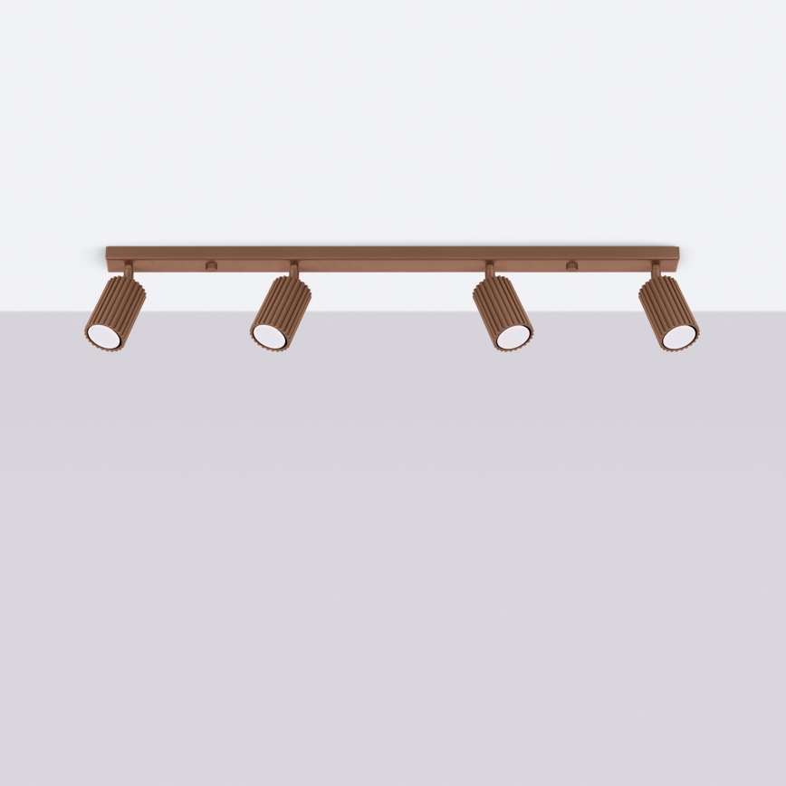 Brilagi - Bodové svítidlo CRESTO 4xGU10/10W/230V hnědá