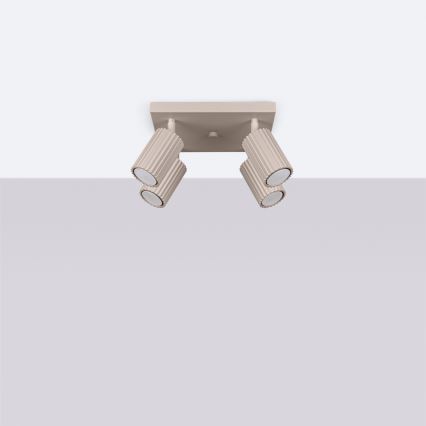 Brilagi - Bodové svítidlo CRESTO 4xGU10/10W/230V taupe