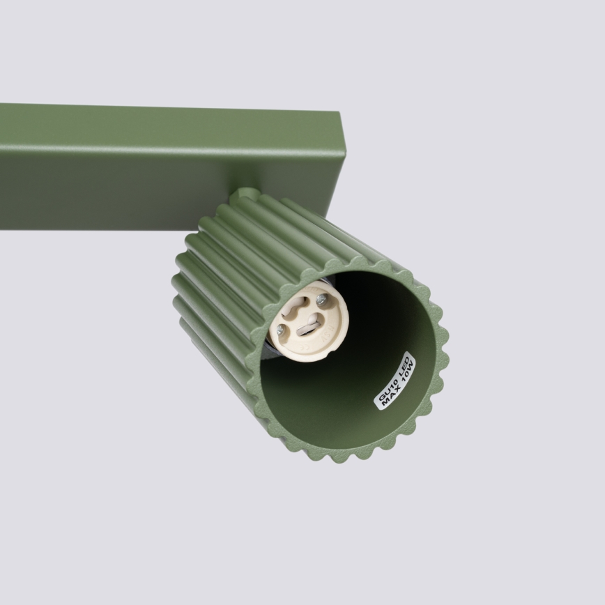 Brilagi - Bodové svítidlo CRESTO 4xGU10/10W/230V zelená