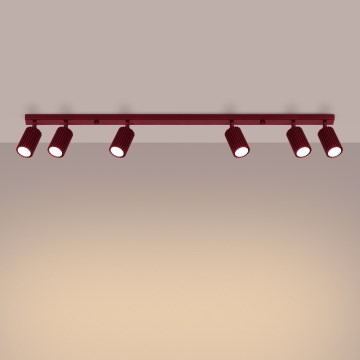 Brilagi - Bodové svítidlo CRESTO 6xGU10/10W/230V burgundy