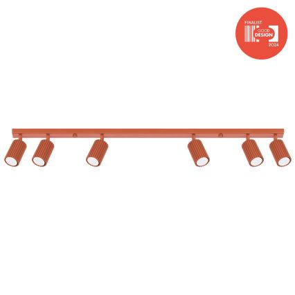 Brilagi - Bodové svítidlo CRESTO 6xGU10/10W/230V červená