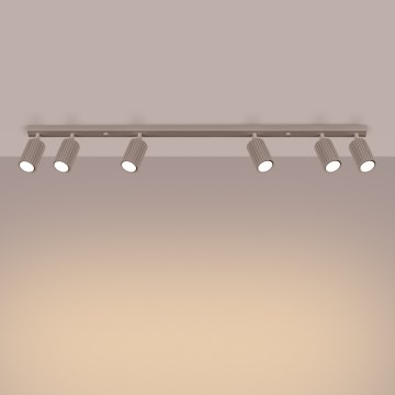 Brilagi - Bodové svítidlo CRESTO 6xGU10/10W/230V taupe