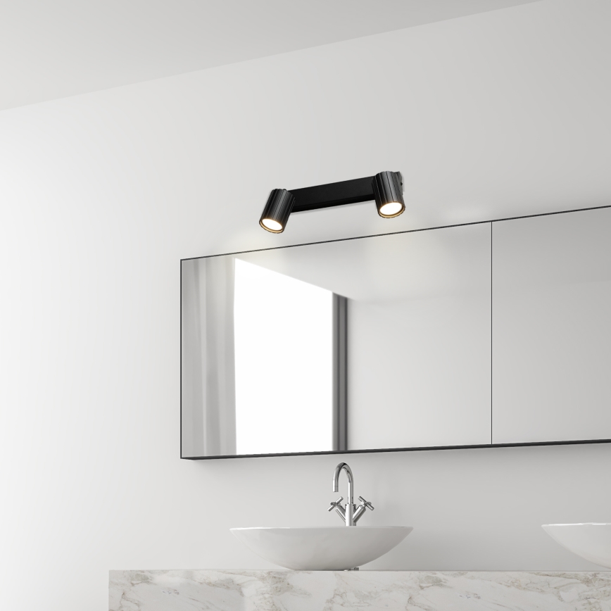 Brilagi - Bodové svítidlo CRISPINA 2xGU10/10W/230V černá