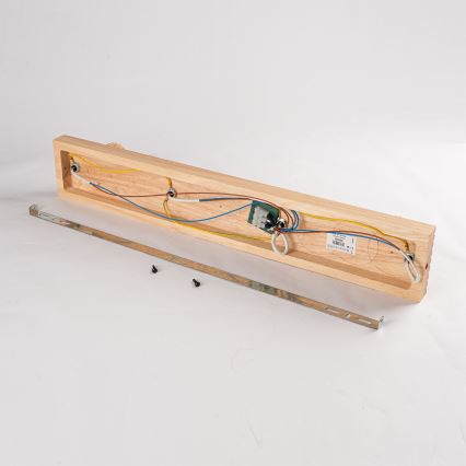 Brilagi - Bodové svítidlo HYGGE 4xE14/15W/230V kaučukovník/kouřová