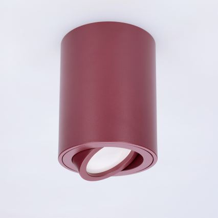 BRILAGI - Bodové svítidlo MIA 1xGU10/30W/230V 100x80 mm burgundy