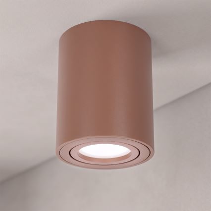 Brilagi - Bodové svítidlo MIA 1xGU10/30W/230V 100x80 mm hnědá