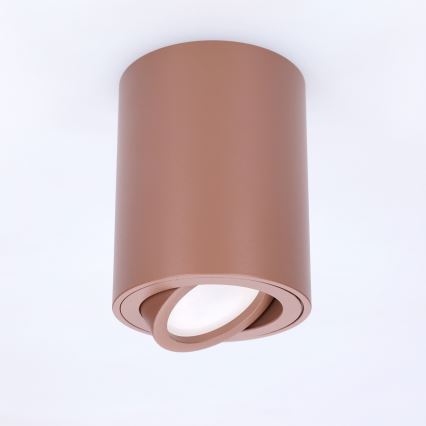 Brilagi - Bodové svítidlo MIA 1xGU10/30W/230V 100x80 mm hnědá