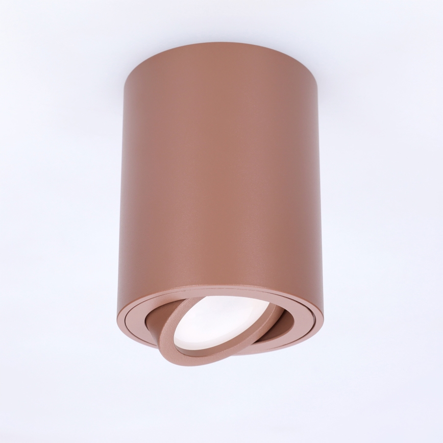 Brilagi - Bodové svítidlo MIA 1xGU10/30W/230V 100x80 mm hnědá