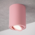 BRILAGI - Bodové svítidlo MIA 1xGU10/30W/230V 100x80 mm růžová