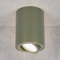 BRILAGI - Bodové svítidlo MIA 1xGU10/30W/230V 100x80 mm tmavě zelená