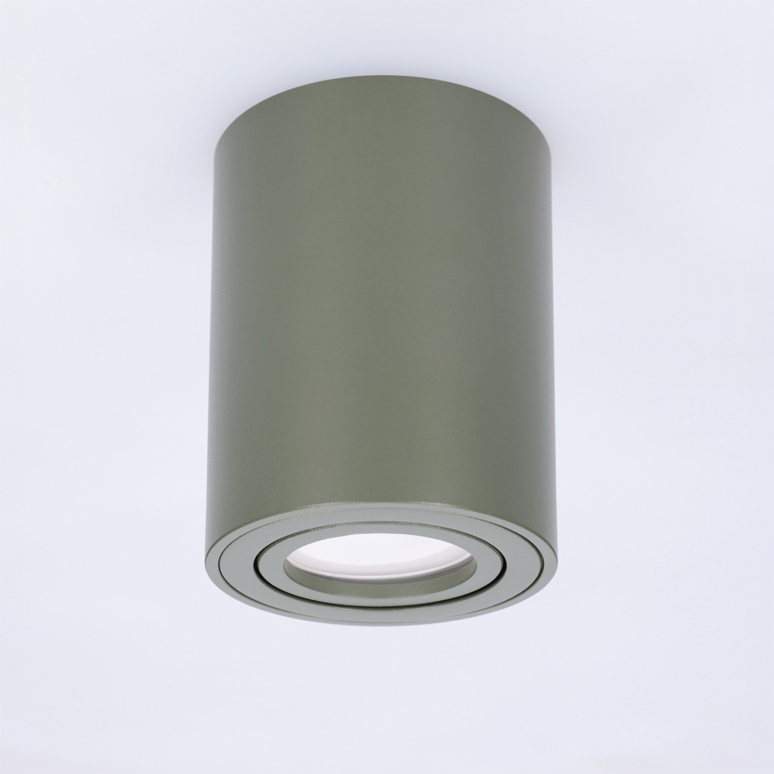 BRILAGI - Bodové svítidlo MIA 1xGU10/30W/230V 100x80 mm tmavě zelená