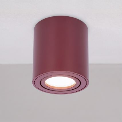 BRILAGI - Bodové svítidlo MIA 1xGU10/30W/230V 84x80 mm burgundy