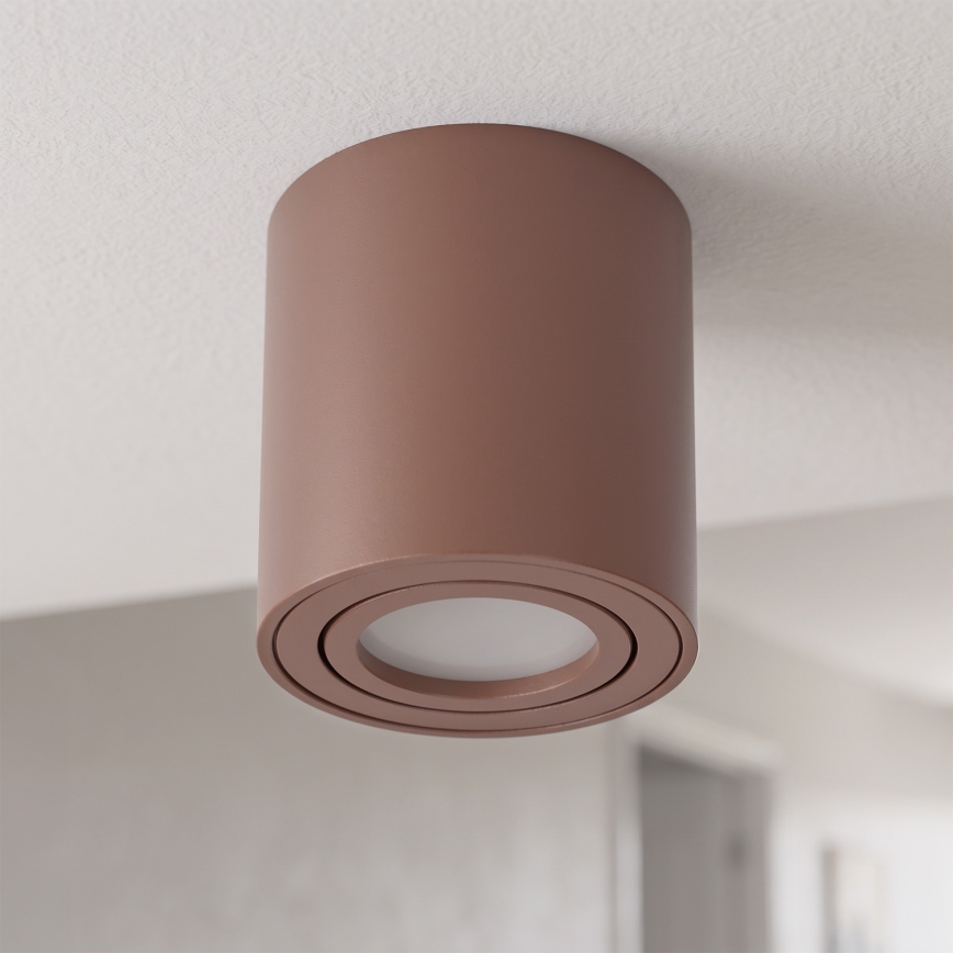 BRILAGI - Bodové svítidlo MIA 1xGU10/30W/230V 84x80 mm hnědá