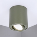 BRILAGI - Bodové svítidlo MIA 1xGU10/30W/230V 84x80 mm tmavě zelená