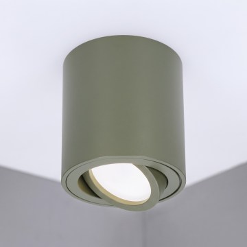 BRILAGI - Bodové svítidlo MIA 1xGU10/30W/230V 84x80 mm tmavě zelená
