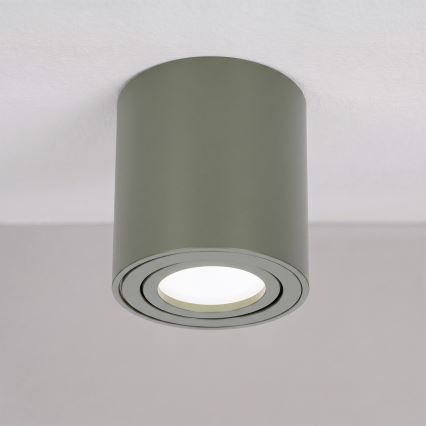 BRILAGI - Bodové svítidlo MIA 1xGU10/30W/230V 84x80 mm tmavě zelená