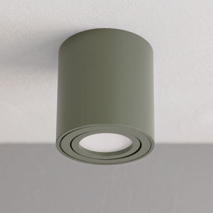 BRILAGI - Bodové svítidlo MIA 1xGU10/30W/230V 84x80 mm tmavě zelená