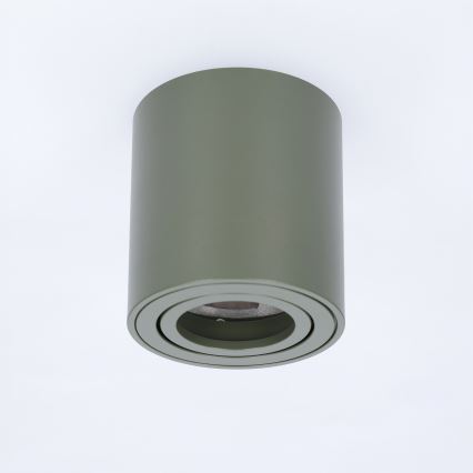 BRILAGI - Bodové svítidlo MIA 1xGU10/30W/230V 84x80 mm tmavě zelená