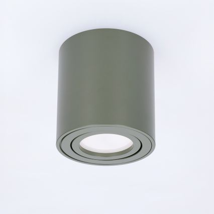 BRILAGI - Bodové svítidlo MIA 1xGU10/30W/230V 84x80 mm tmavě zelená