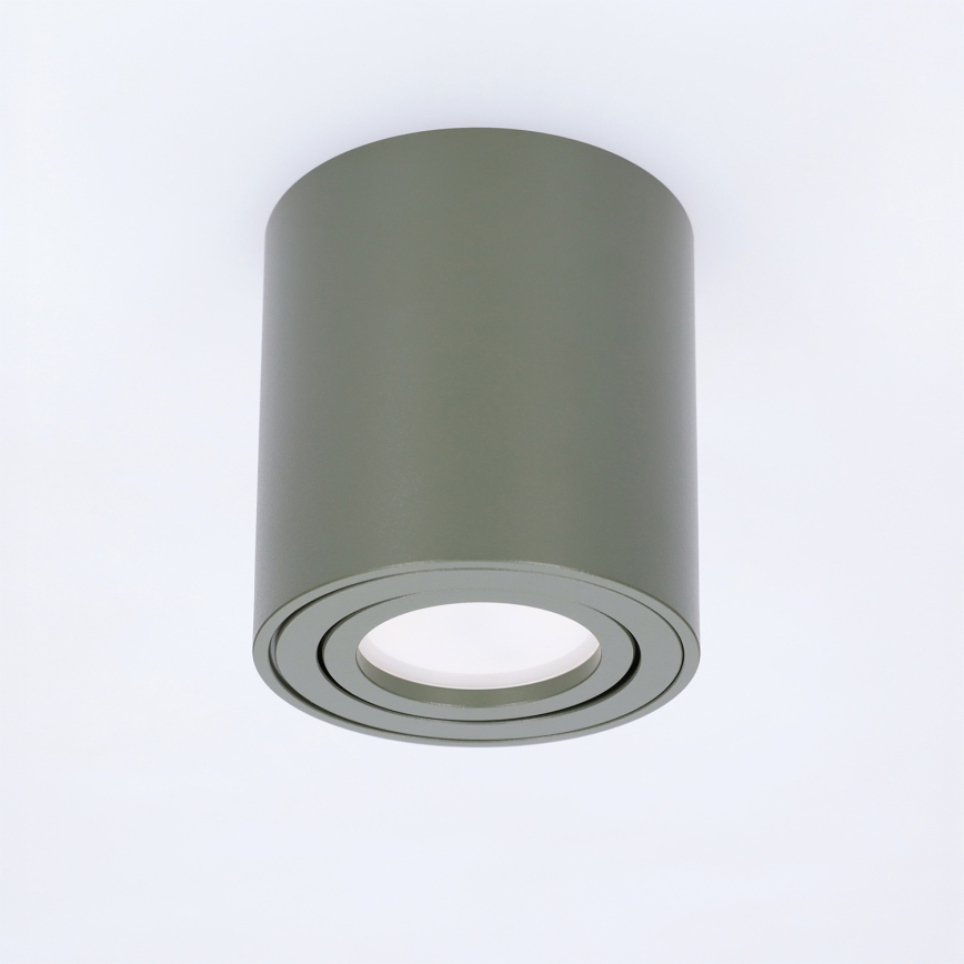BRILAGI - Bodové svítidlo MIA 1xGU10/30W/230V 84x80 mm tmavě zelená