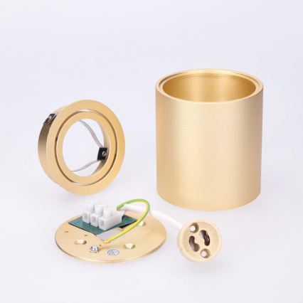 BRILAGI - Bodové svítidlo MIA 1xGU10/30W/230V 84x80 mm zlatá