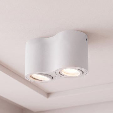 Brilagi - Bodové svítidlo MIA DOUBLE 2xGU10/30W/230V bílá