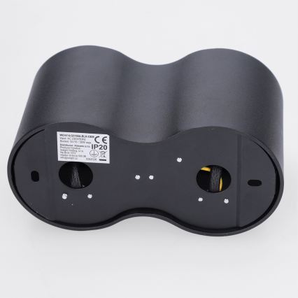 Brilagi - Bodové svítidlo MIA DOUBLE 2xGU10/30W/230V černá