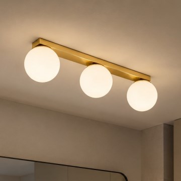 Brilagi - Bodové svítidlo MILO 3xE27/60W/230V zlatá