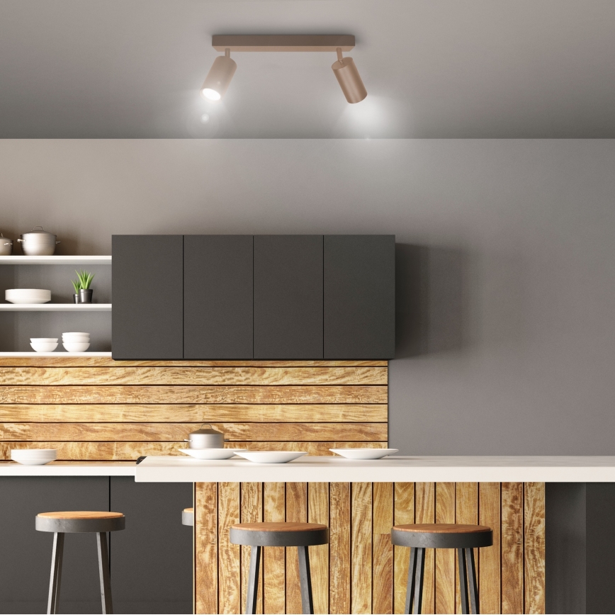 Brilagi - Bodové svítidlo SELE 2xGU10/30W/230V béžová