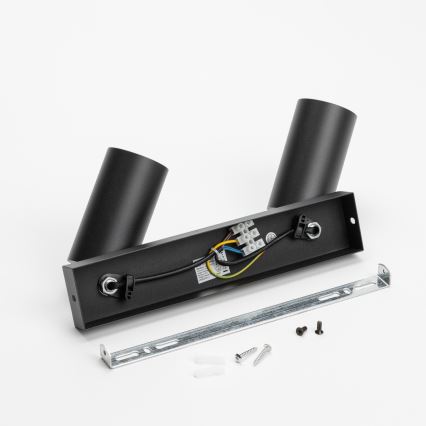 Brilagi - Bodové svítidlo SELE 2xGU10/30W/230V černá/zlatá