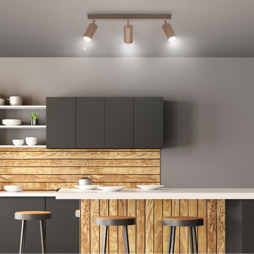 Brilagi - Bodové svítidlo SELE 3xGU10/30W/230V béžová