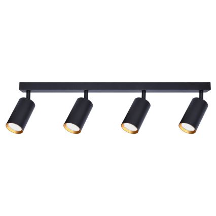 Brilagi - Bodové svítidlo SELE 4xGU10/30W/230V černá/zlatá