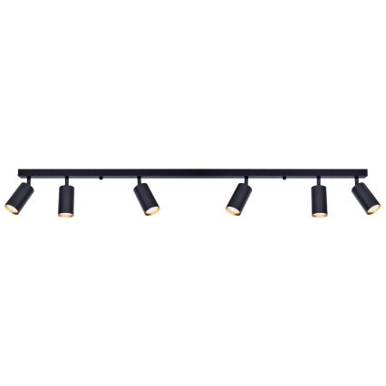 Brilagi - Bodové svítidlo SELE 6xGU10/30W/230V černá/zlatá