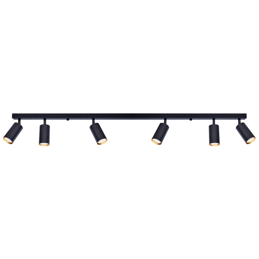 Brilagi - Bodové svítidlo SELE 6xGU10/30W/230V černá/zlatá