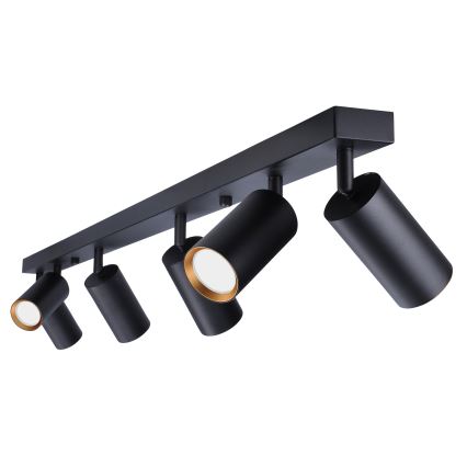 Brilagi - Bodové svítidlo SELE 6xGU10/30W/230V černá/zlatá