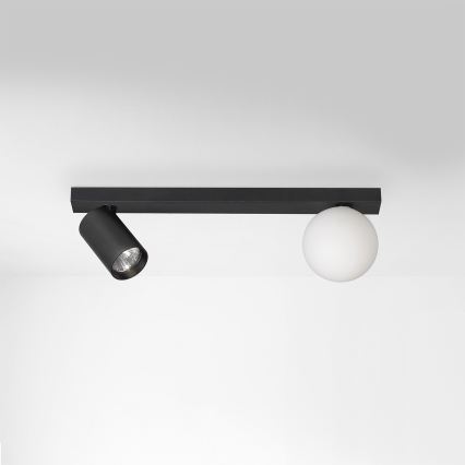 Brilagi - Bodové svítidlo SELE BALL 1xGU10/30W/230V + 1xG9/10W černá