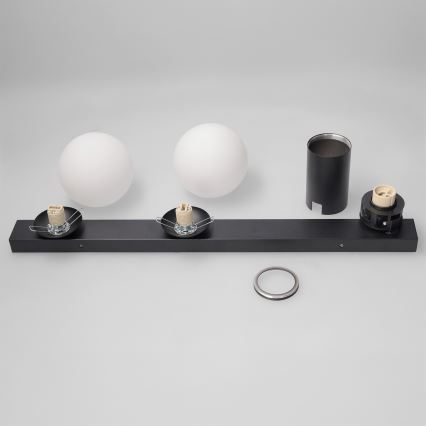 Brilagi - Bodové svítidlo SELE BALL 1xGU10/30W/230V + 2xG9/10W černá