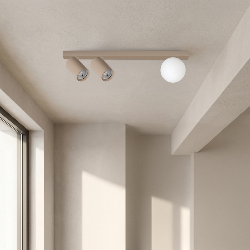 Brilagi - Bodové svítidlo SELE BALL 2xGU10/30W/230V + 1xG9/10W béžová